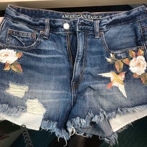 American Eagle Vintage Hi-Rise Festival Shorts!